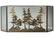 Meyda Tiffany - 113067 - Fireplace Screen - Tall Pines - Antique Copper