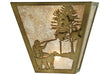 Meyda Tiffany - 112185 - Two Light Wall Sconce - Quail Hunter - Antique Copper