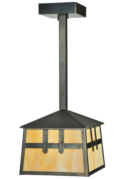 Meyda Tiffany - 110941 - One Light Mini Pendant - Stillwater - Craftsman Brown
