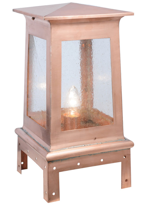 Meyda Tiffany - 114378 - One Light Post Mount - Stillwater - Copper