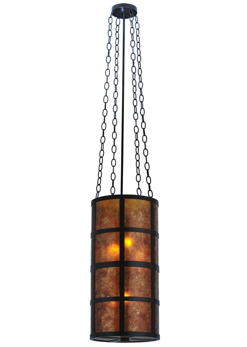 Meyda Tiffany - 114694 - Four Light Pendant - Truffle - Timeless Bronze