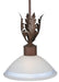 Meyda Tiffany - 115153 - One Light Pendant - Orleans - Rust