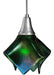 Meyda Tiffany - 115821 - One Light Mini Pendant - Metro Fusion - Nickel