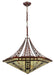 Meyda Tiffany - 115997 - Inverted Pendant - Sonoma - Red Rust