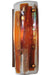 Meyda Tiffany - 116174 - One Light Wall Sconce - Metro Fusion - Transparent Copper
