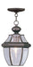 Livex Lighting - 2152-07 - One Light Outdoor Pendant - Monterey - Bronze