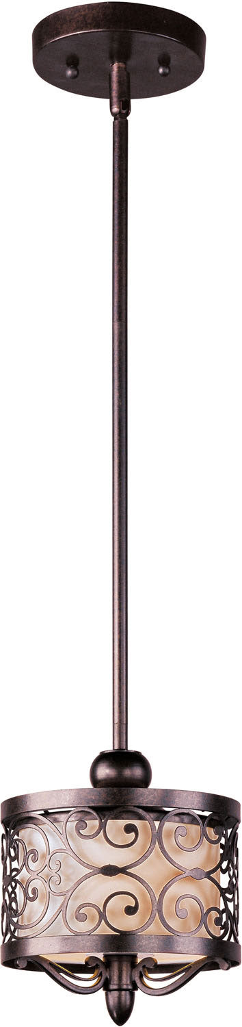 Maxim - 91150WHUB - One Light Mini Pendant - Mondrian - Umber Bronze