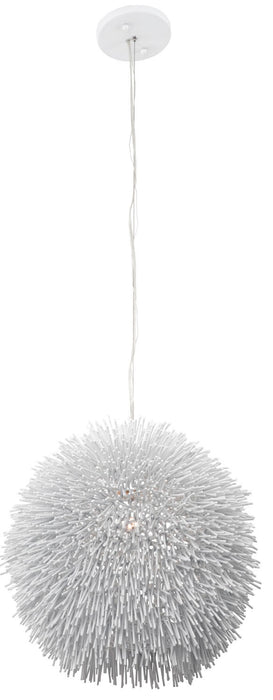 Varaluz - 169P01WH - One Light Pendant - Urchin - White