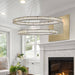 Monroe LED Pendant-Large Chandeliers-Elegant Lighting-Lighting Design Store