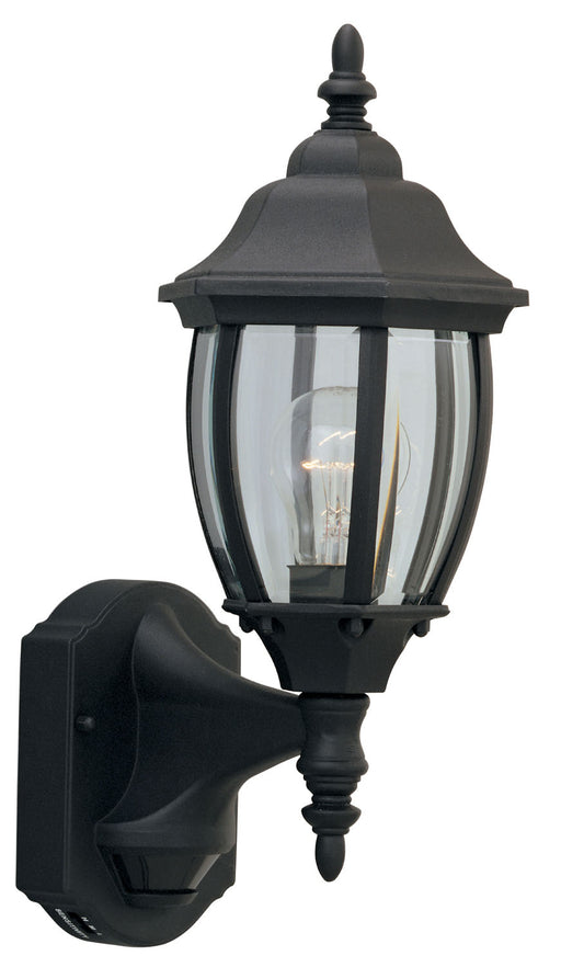 Designers Fountain - 2420MD-BK - One Light Wall Lantern - Motion Detector - Tiverton - Black