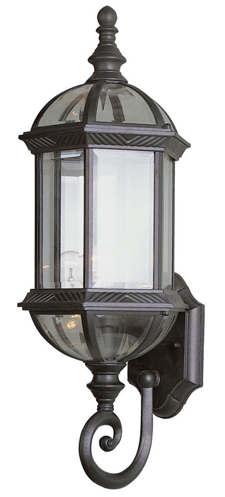 Trans Globe Imports - 4180 BK - One Light Wall Lantern - Wentworth - Black