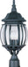 Maxim - 1035BK - Three Light Outdoor Pole/Post Lantern - Crown Hill - Black