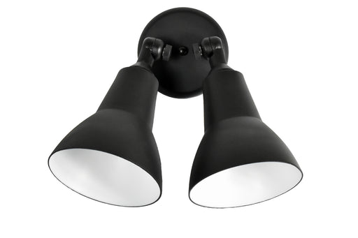 Maxim - 92008BK - Two Light Outdoor Wall Lantern - Spots - Black