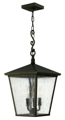 Trellis LED Hanging Lantern