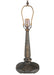 Meyda Tiffany - 11586 - One Light Table Base - French Baroque - Mahogany Bronze