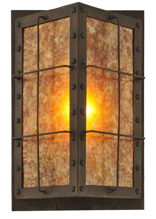 Meyda Tiffany - 116265 - One Light Wall Sconce - Vostok - Wrought Iron