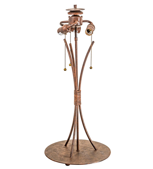 Meyda Tiffany - 117159 - Three Light Table Base Hardware - Southwest - Timeless Bronze