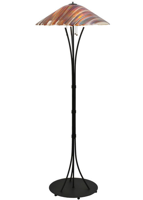 Meyda Tiffany - 117751 - Three Light Floor Lamp - Marina - Custom