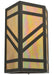 Meyda Tiffany - 117910 - One Light Wall Sconce - Santa Fe - Timeless Bronze