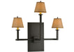 Meyda Tiffany - 118615 - Three Light Wall Sconce - Brach Ring - Timeless Bronze