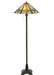 Meyda Tiffany - 118694 - Two Light Floor Lamp - Crosshairs Mission - Antique