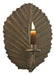 Meyda Tiffany - 121102 - Wall Candle Holder - Nicotiana Leaf - Wrought Iron