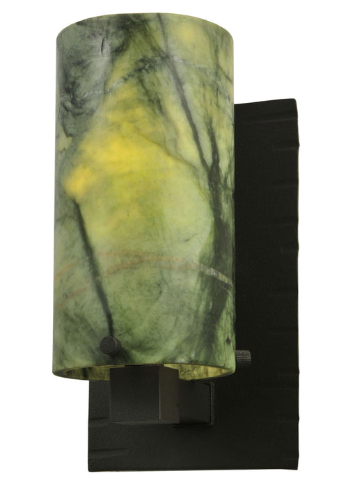 Meyda Tiffany - 122140 - One Light Wall Sconce - Cilindro - Wrought Iron