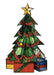Meyda Tiffany - 12961 - Two Light Accent Lamp - Christmas Tree - Green Flame
