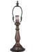 Meyda Tiffany - 17285 - One Light Table Base - Bell - Mahogany Bronze