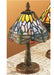 Meyda Tiffany - 26616 - One Light Mini Lamp - Tiffany Hanginghead Dragonfly - Mahogany Bronze