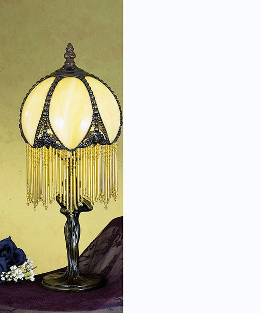 Meyda Tiffany - 30657 - One Light Table Lamp - Alicia - Verdigris