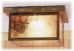 Meyda Tiffany - 50567 - Two Light Flushmount - Hyde Park - Silver Mica Vintage Copper
