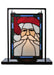 Meyda Tiffany - 65250 - Mini Tabletop Window - Santa Head - Bronze