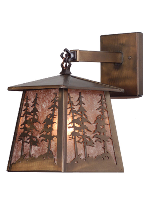 Meyda Tiffany - 82114 - One Light Wall Sconce - Tall Pines - Antique Copper