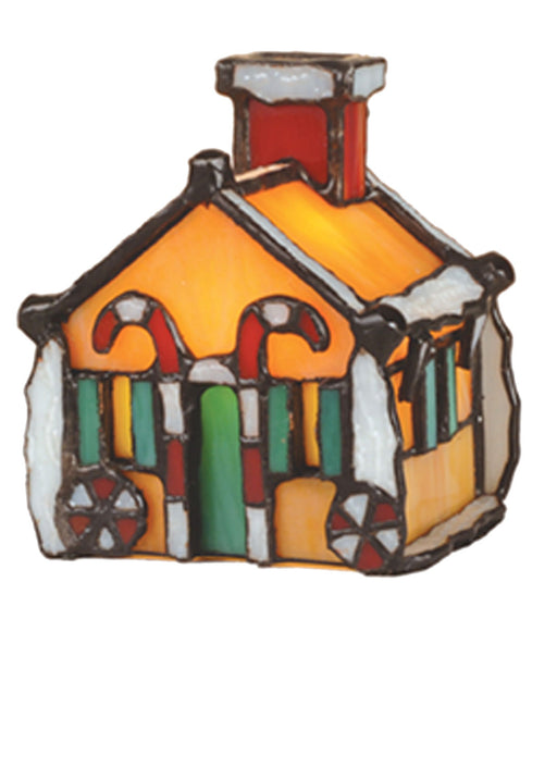 Meyda Tiffany - 82175 - One Light Accent Lamp - Gingerbread House - Multi