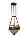 Meyda Tiffany - 82737 - Two Light Inverted Pendant - Mountain Pine - Antique Copper