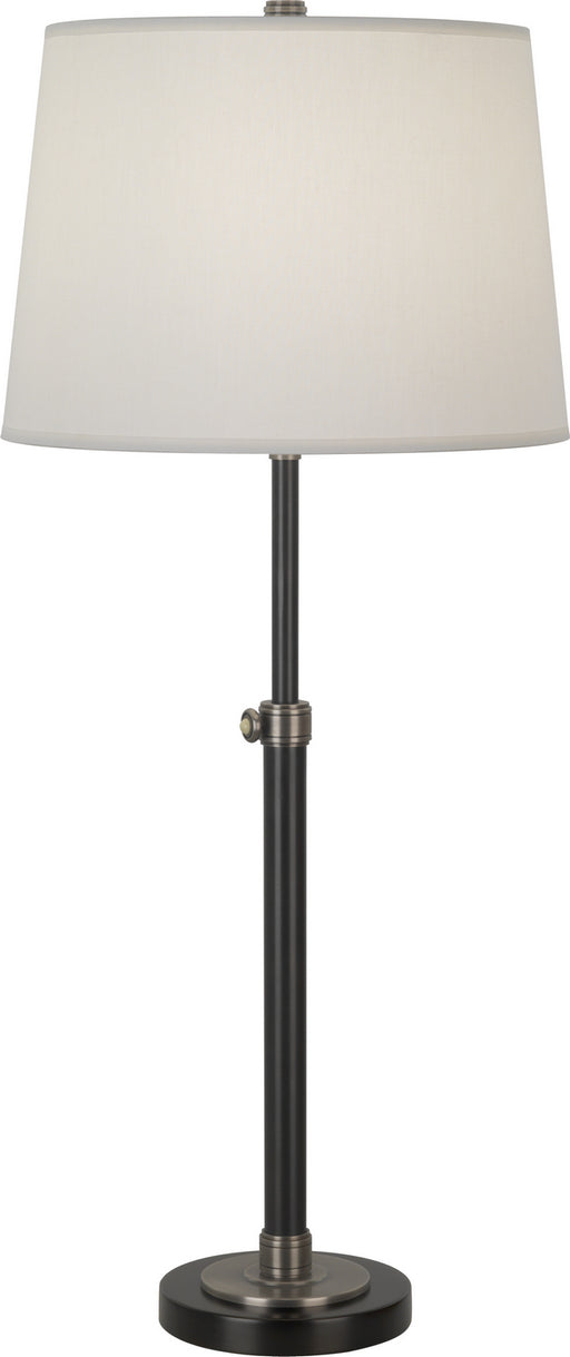 Robert Abbey - 1841X - One Light Table Lamp - Bruno - Lead Bronze w/ Ebonized Nickel