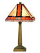 Dale Tiffany - TT10090 - Two Light Table Lamp - Mission - Mica Bronze