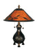 Dale Tiffany - TT90193 - Two Light Table Lamp - Classic Mica - Antique Golden Bronze