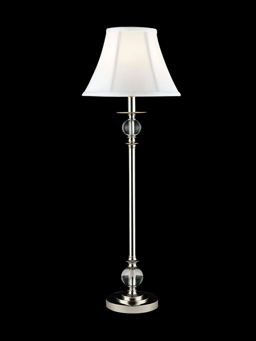 Dale Tiffany - GB10196 - One Light Table Lamp - Crystal Table Lamps - Polished Nickel