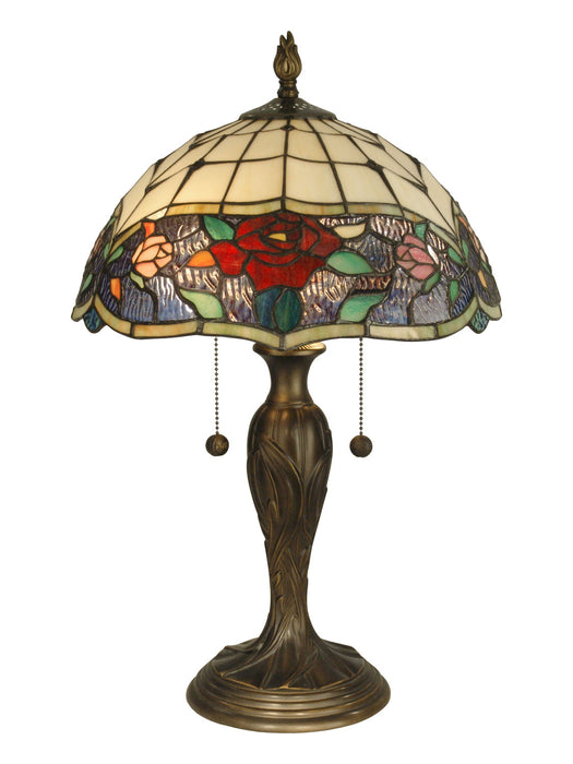 Dale Tiffany - TT10211 - Two Light Table Lamp - Table Lamp - Antique Bronze