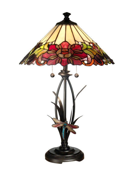 Dale Tiffany - TT10793 - Two Light Table Lamp - Table Lamp - Antique Bronze