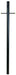 Craftmade - Z8792-TB - Post - Smooth Direct Burial - Matte Black