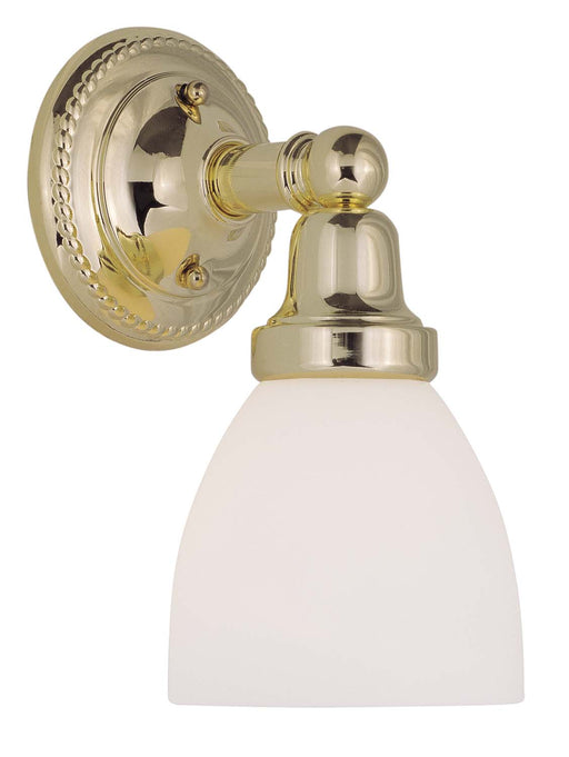 Livex Lighting - 1021-02 - One Light Bath Vanity - Classic - Polished Brass