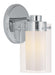 Livex Lighting - 1541-05 - One Light Bath Vanity - Manhattan - Polished Chrome