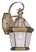 Livex Lighting - 2061-01 - One Light Outdoor Wall Lantern - Georgetown - Antique Brass