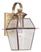 Livex Lighting - 2181-01 - One Light Outdoor Wall Lantern - Westover - Antique Brass