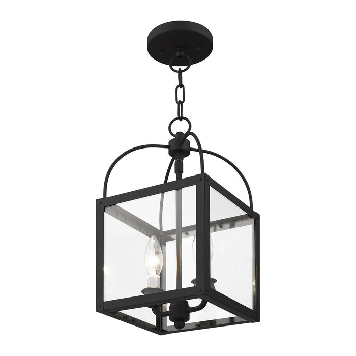 Milford Mini Pendant/Ceiling Mount-Foyer/Hall Lanterns-Livex Lighting-Lighting Design Store