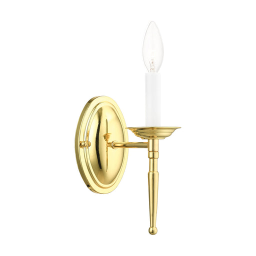 Livex Lighting - 5121-02 - One Light Wall Sconce - Williamsburgh - Polished Brass