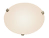 Trans Globe Imports - 58706 BN - Two Light Flushmount - Cullen - Brushed Nickel